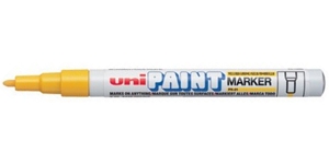 Caneta PX21 Uni Paint Amarela