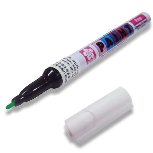 Caneta Permanente Verde Sakura Paint Marker