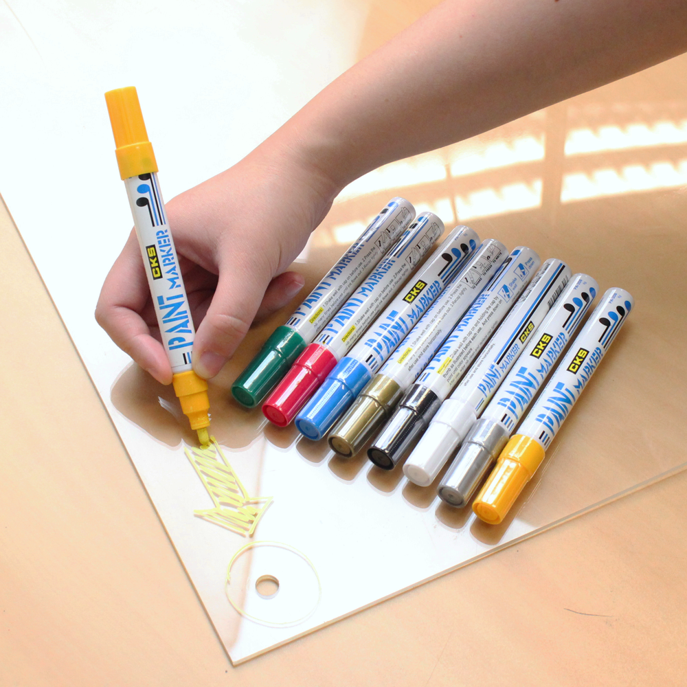 caneta-paint-marker-maracador-amarela-verde-vermelha-red-industrial-permanete-pneu-borracha-acrilico
