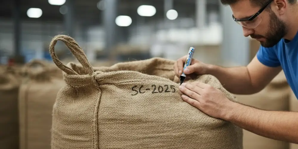 Exemplo de uso da Paint Marker CKS em tecido